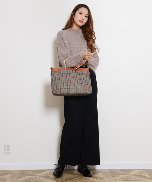 shopnikoniko(ショップニコニコ)の「サンディングスエードワイドパンツ(その他パンツ・レディース・ブラック/ベージュ/カーキ/ボルドー・フリー)」の15枚目の写真