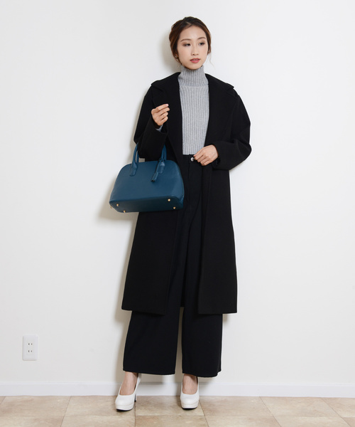 shopnikoniko(ショップニコニコ)の「サンディングスエードワイドパンツ(その他パンツ・レディース・ブラック/ベージュ/カーキ/ボルドー・フリー)」の16枚目の写真