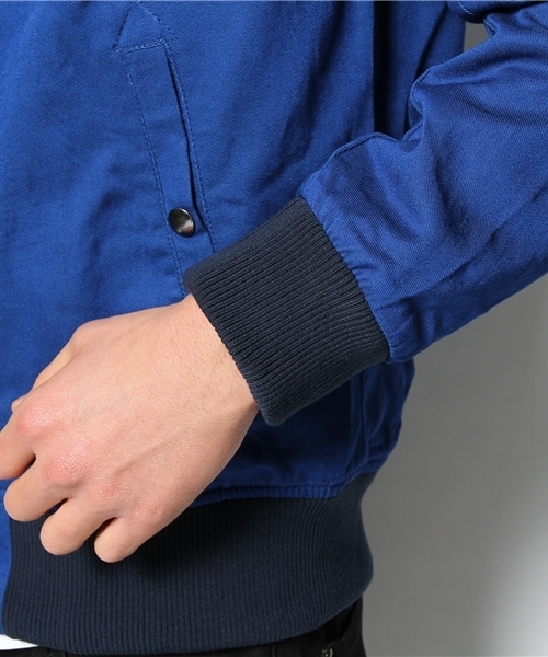 WEGO(ウィゴー)の「WEGO/コットンレーヨンMA-1(ミリタリージャケット・メンズ・ブラック/カーキ/ブルー・MEDIUM/LARGE)」の6枚目の写真