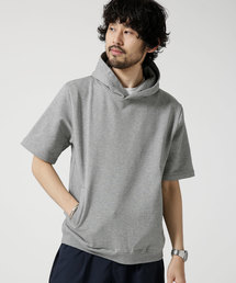 (メンズ) 【18AW】 (nano universe) ナノ・ユニバース バイオフィニッシュラウンドプルパーカー/