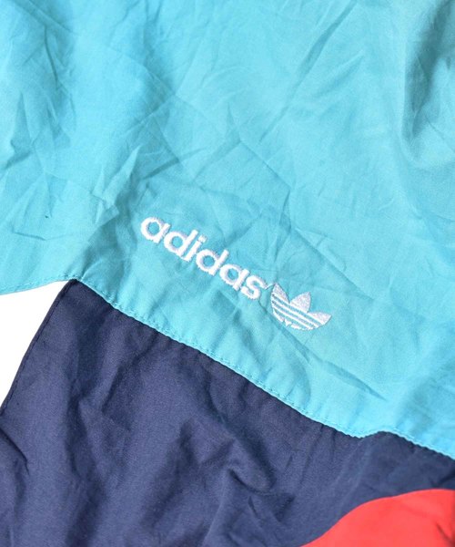 LABORATORY R（ラボラトリーアール）の「【ヴィンテージ古着】80's adidas/アディダス フルジップ トラックジャケット（ジャージ・メンズ・ネイビー・X-LARGE）」の2枚目の写真