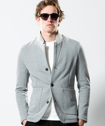 wjk�i�_�u���W�F�C�P�C�j�́umj6306-rib collar jacket �W���P�b�g�i�e�[���[�h�W���P�b�g�j�v