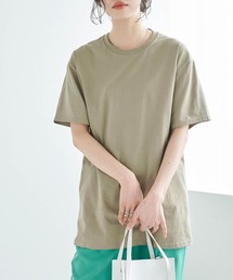 【FRUIT OF THE LOOM】レディース フルーツオブザルーム オーバーサイズ クルーネック 半袖 Tシャツ