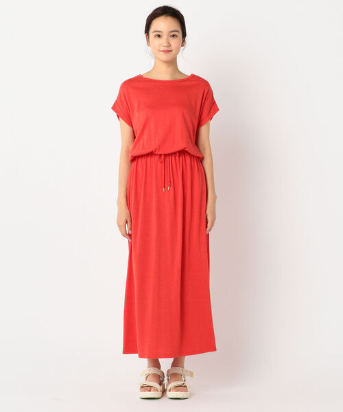 fredy repit（フレディレピ）の「カットソーマキシワンピース（ワンピース・レディース・ネイビー/グレー/レッド・38/36）」の21枚目の写真