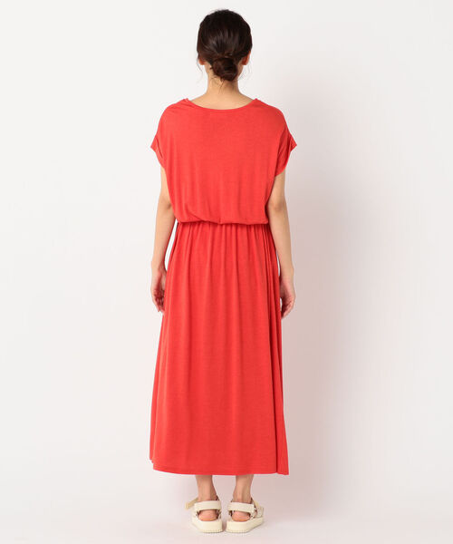 fredy repit（フレディレピ）の「カットソーマキシワンピース（ワンピース・レディース・ネイビー/グレー/レッド・38/36）」の19枚目の写真