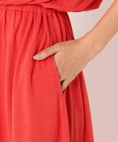 fredy repit（フレディレピ）の「カットソーマキシワンピース（ワンピース・レディース・ネイビー/グレー/レッド・38/36）」の16枚目の写真