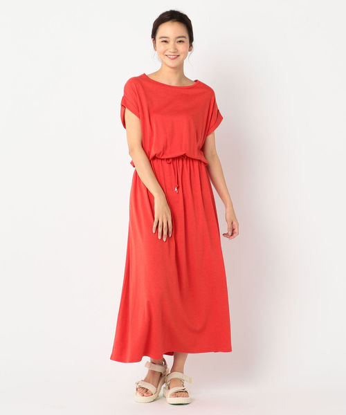 fredy repit（フレディレピ）の「カットソーマキシワンピース（ワンピース・レディース・ネイビー/グレー/レッド・38/36）」の22枚目の写真