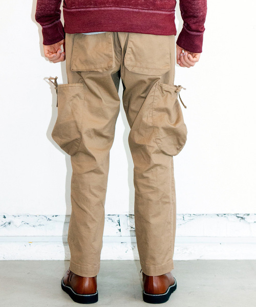 VIRGOwearworks（ヴァルゴウェアワークス）の「FAT PETAURISTA PANTS（カーゴパンツ・メンズ・ブラック/ベージュ/カーキ・3/4/2）」の7枚目の写真