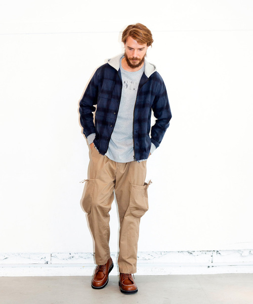 VIRGOwearworks（ヴァルゴウェアワークス）の「FAT PETAURISTA PANTS（カーゴパンツ・メンズ・ブラック/ベージュ/カーキ・3/4/2）」の14枚目の写真