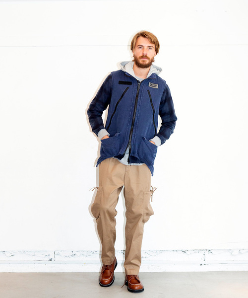 VIRGOwearworks（ヴァルゴウェアワークス）の「FAT PETAURISTA PANTS（カーゴパンツ・メンズ・ブラック/ベージュ/カーキ・3/4/2）」の15枚目の写真