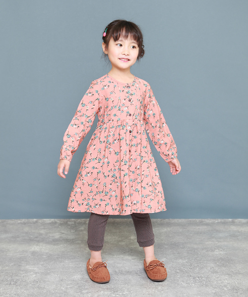 RAGMART(ラグマート)の「ケーブルニットレギンス(レギンス/スパッツ・キッズ・ベージュ/グレー/イエロー・110cm/100cm/120cm/130cm)」の8枚目の写真
