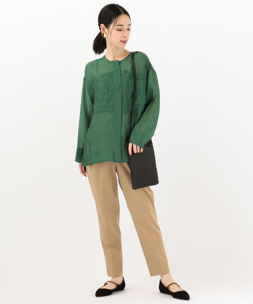 SHIPS(シップス)の「〈手洗い可能〉ウォッシャブルテーパード(その他パンツ・レディース・ベージュ/パープル/ネイビー・40/38/36/34)」の18枚目の写真