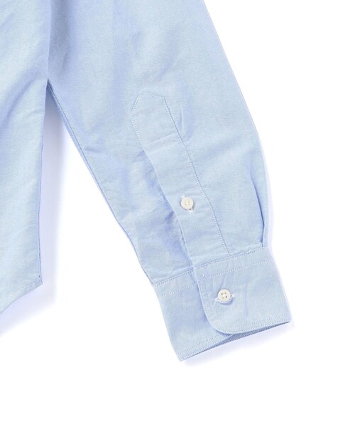 GITMAN VINTAGE（ギットマン ヴィンテージ）の「GITMAN VINTAGE: オックスフォード ボタンダウン シャツ（シャツ/ブラウス・メンズ・ホワイト/ライトブルー・SMALL/MEDIUM/LARGE/X-LARGE）」の6枚目の写真