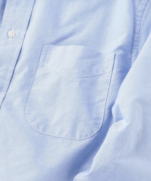 GITMAN VINTAGE（ギットマン ヴィンテージ）の「GITMAN VINTAGE: オックスフォード ボタンダウン シャツ（シャツ/ブラウス・メンズ・ホワイト/ライトブルー・SMALL/MEDIUM/LARGE/X-LARGE）」の8枚目の写真