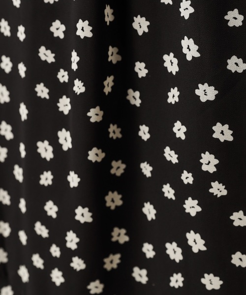 natural couture（ナチュラルクチュール）の「リーちゃんのアシメティアードスカート（スカート・レディース・オフホワイト/ブラック/ラベンダー/ボルドー・FREE）」の12枚目の写真