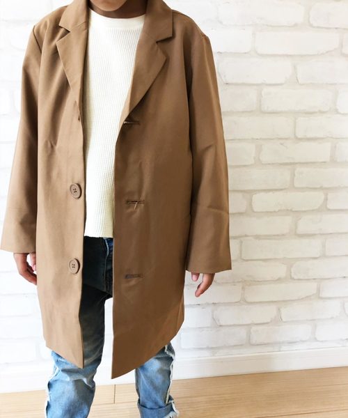 チェスターコート ロング丈 キッズ