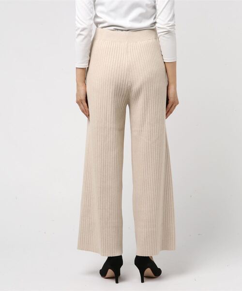 rps（アールピーエス）の「リブニットワイドパンツ（その他パンツ・レディース・ブラック/ベージュ系その他/キャメル/ベージュ系その他3・M）」の14枚目の写真