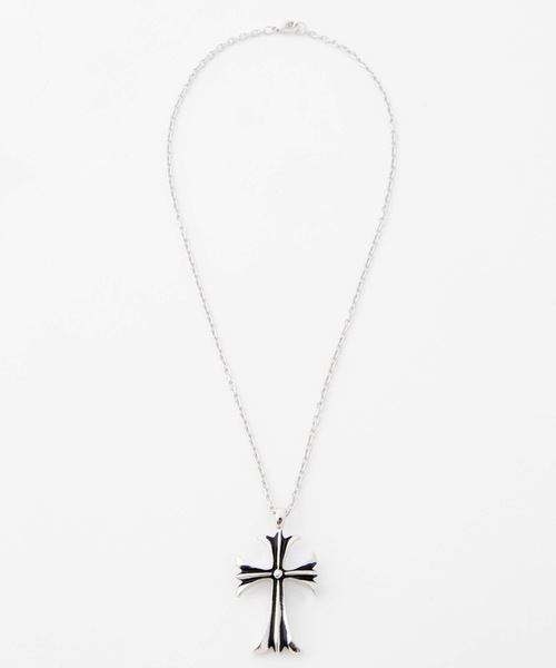 WEGO（ウィゴー）の「WEGO/クロスモチーフチェーンネックレス（ネックレス・メンズ・シルバー・FREE）」の4枚目の写真