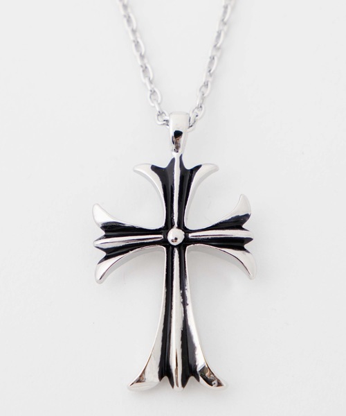 WEGO（ウィゴー）の「WEGO/クロスモチーフチェーンネックレス（ネックレス・メンズ・シルバー・FREE）」の5枚目の写真