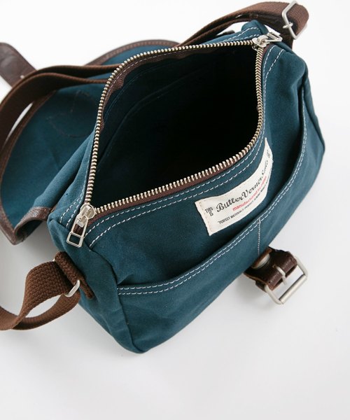 Butler Verner Sails(バトラーヴァーナーセイルス)の「10号パラフィンフラップショルダー(ショルダーバッグ・メンズ・ベージュ/ネイビー/レッド/キャメル・FREE)」の20枚目の写真