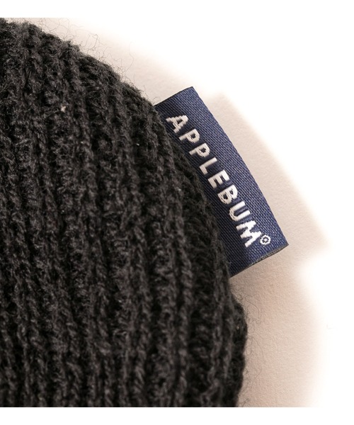 APPLEBUM(アップルバム)の「Pis Knit Cap(ニットキャップ/ビーニー・メンズ・ブラック/ネイビー/オリーブ・FREE)」の6枚目の写真