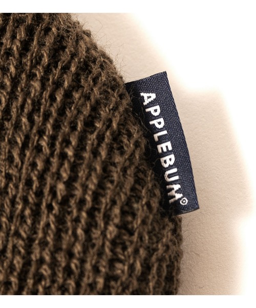 APPLEBUM(アップルバム)の「Pis Knit Cap(ニットキャップ/ビーニー・メンズ・ブラック/ネイビー/オリーブ・FREE)」の9枚目の写真