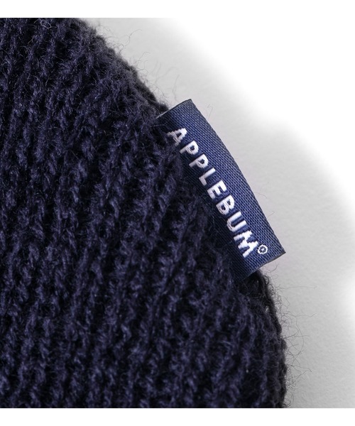 APPLEBUM(アップルバム)の「Pis Knit Cap(ニットキャップ/ビーニー・メンズ・ブラック/ネイビー/オリーブ・FREE)」の12枚目の写真