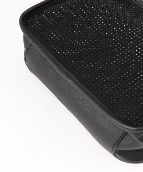 VitaFelice（ヴィータフェリーチェ）の「ラインストーンスクエアミニショルダーバッグ（ショルダーバッグ・レディース・ブラック/グレー/カーキ・FREE）」の5枚目の写真