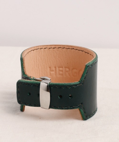 Hergo ハーゴ D Buckle Bracelet Mid Dバックルレザーブレスレット ミッド Her Lb003 ブレスレット Hergo ハーゴ のファッション通販 Zozotown