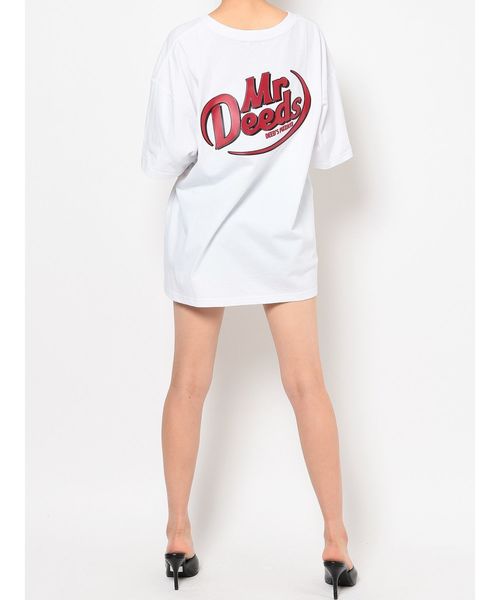 GYDA（ジェイダ）の「MrDeeds BIGTシャツ（Tシャツ/カットソー・レディース・その他/その他2/オフホワイト/チャコールグレー/グレー・FREE）」の15枚目の写真