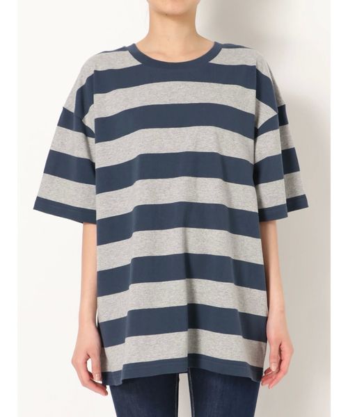 GYDA（ジェイダ）の「MrDeeds BIGTシャツ（Tシャツ/カットソー・レディース・その他/その他2/オフホワイト/チャコールグレー/グレー・FREE）」の7枚目の写真