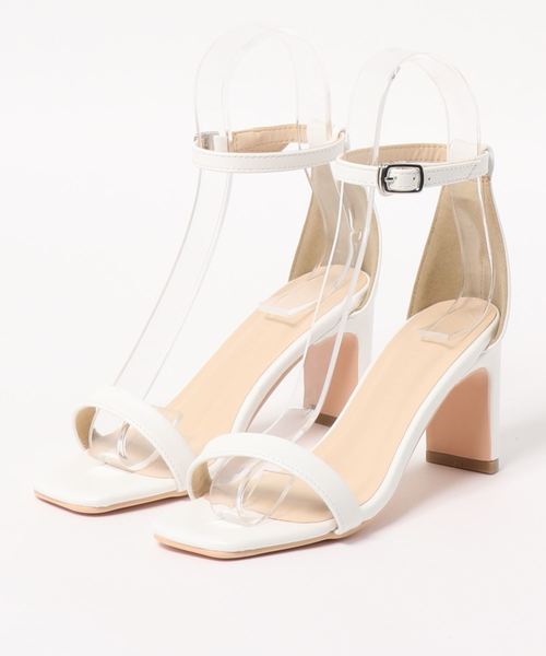 KOBE LETTUCE（コウベレタス）の「スリムヒールサンダル（サンダル・レディース・ホワイト/ブラック/カーキ/シルバー/その他/ピンク系その他・LL/S/M/L）」の13枚目の写真