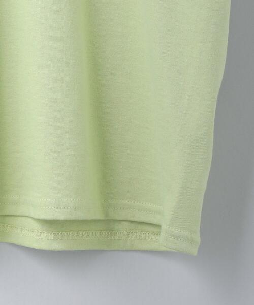 6(ロク)の「<6(ROKU)>BLOWIN IN THE WIND LOGO T-SHIRT/Tシャツ(Tシャツ/カットソー・レディース・ナチュラル/オリーブ/ダークブラウン・SMALL/MEDIUM)」の8枚目の写真