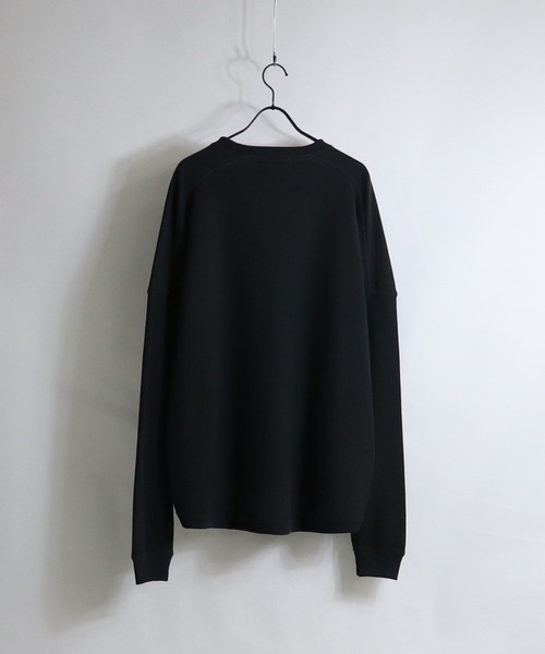 Confirm（コンファーム）の「Confirm / コンファーム モンスタービッグシルエットワッフルロンT（Tシャツ/カットソー・メンズ・ホワイト/ブラック/ベージュ/オレンジ・FREE）」の7枚目の写真