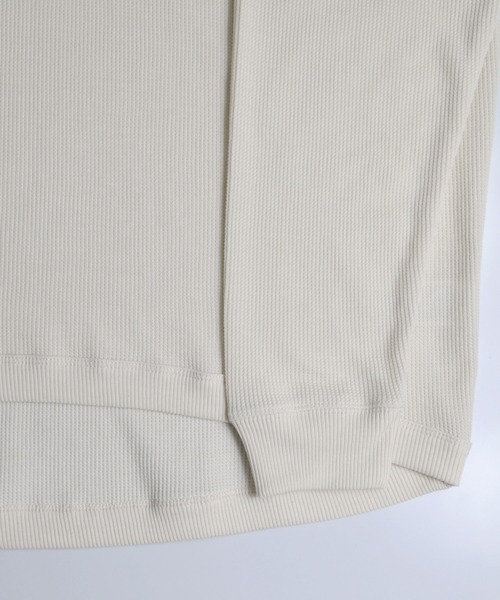 Confirm（コンファーム）の「Confirm / コンファーム モンスタービッグシルエットワッフルロンT（Tシャツ/カットソー・メンズ・ホワイト/ブラック/ベージュ/オレンジ・FREE）」の17枚目の写真