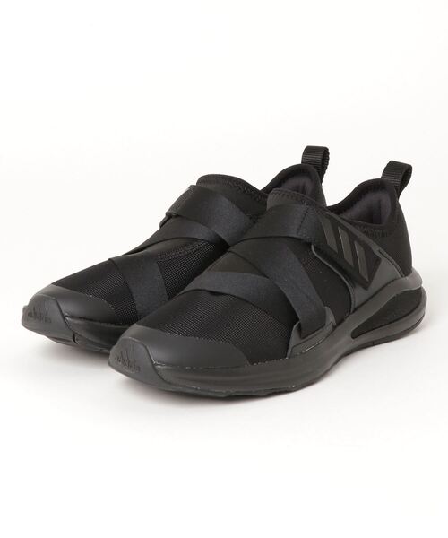 adidas(アディダス)の「アディダス adidas FortaRunXACK(スニーカー・レディース・ブラック・23.5cm/24.0cm/23.0cm/25.0cm/24.5cm)」の1枚目の写真