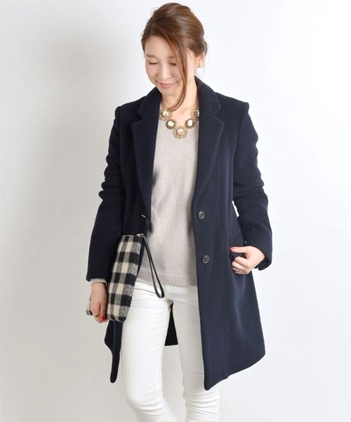 〈未使用品〉SHIPS （PONTETOROTO）チェスターコート SHIPS for women（シップスフォーウィメン）の「PONTETOROTOチェスター