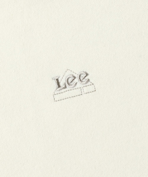 Lee（リー）の「【Lee】ワイドスリットパーカー（パーカー・レディース・ホワイト/ベージュ/ブルー・M/L）」の6枚目の写真