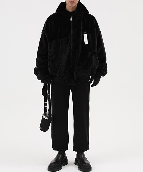 MASONPRINCE（メイソンプリンス）の「【MASONPRINCE】Reversible Boa Hooded Military Blouson WT0239（ミリタリージャケット・メンズ・ブラック・L/S/M）」の13枚目の写真