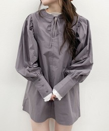 EPIMI E'PIMMY | 2wayタックスリーブコットンチュニック(シャツ/ブラウス)