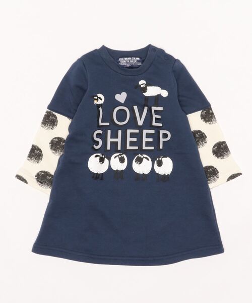 ショーンレイヤード風裏毛ワンピース ワンピース Little Bear Club リトルベアクラブ のファッション通販 Zozotown