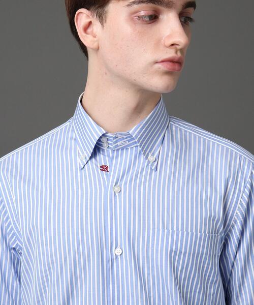 DRESSTERIOR(ドレステリア)の「BDストライプシャツ(ビジネスシャツ・メンズ・ブルー系2・40/38/39/41/37)」の13枚目の写真