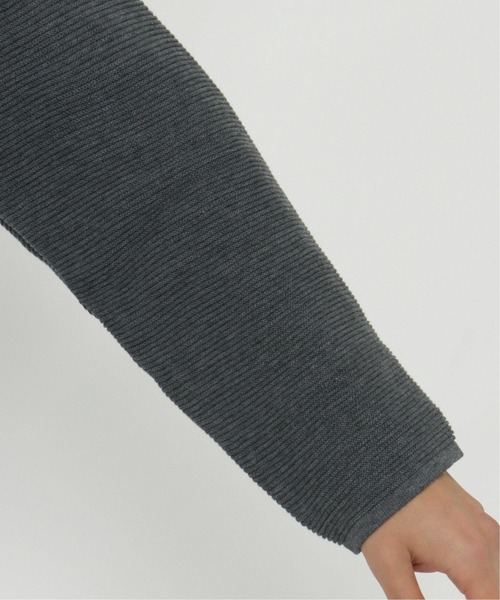 IKKA LOUNGE（イッカラウンジ）の「ニットジャケット（テーラードジャケット・メンズ・チャコールグレー/ブラック・S/L/XL/M）」の8枚目の写真