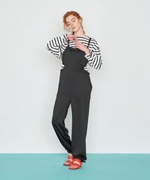 AEWEN MATOPH | ＜AEWEN MATOPH（イウエン マトフ）＞サテン オーバーオール(サロペット/オーバーオール)