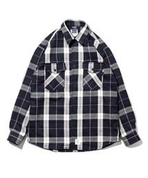 APPLEBUM | Indigo Check Nel Shirt(シャツ/ブラウス)