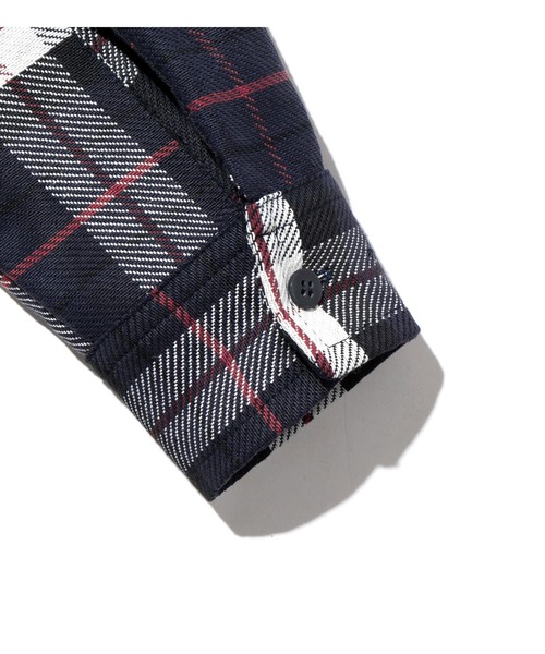 APPLEBUM（アップルバム）の「Indigo Check Nel Shirt（シャツ/ブラウス・メンズ・ネイビー/ブルー系その他・MEDIUM/LARGE/X-LARGE/XX-LARGE）」の13枚目の写真