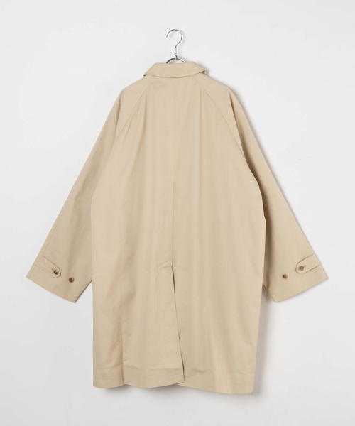 WEGO（ウィゴー）の「WEGO/ツイルステンカラーコート（ステンカラーコート・メンズ・ベージュ系その他/ライトベージュ・MEDIUM/LARGE）」の12枚目の写真