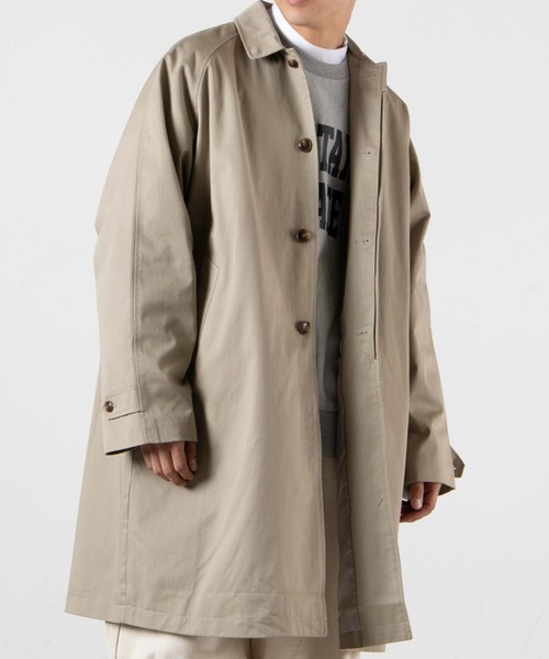 WEGO（ウィゴー）の「WEGO/ツイルステンカラーコート（ステンカラーコート・メンズ・ベージュ系その他/ライトベージュ・MEDIUM/LARGE）」の20枚目の写真