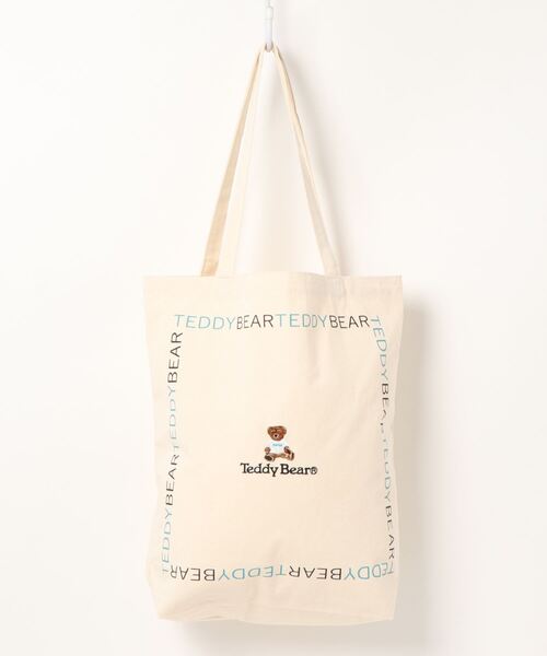 Right-on（ライトオン）の「テディベアロゴトートバッグ（トート