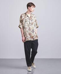 VALET/バレット | ＜VALET（バレット）＞ オープンカラー プリントシャツ(シャツ/ブラウス)